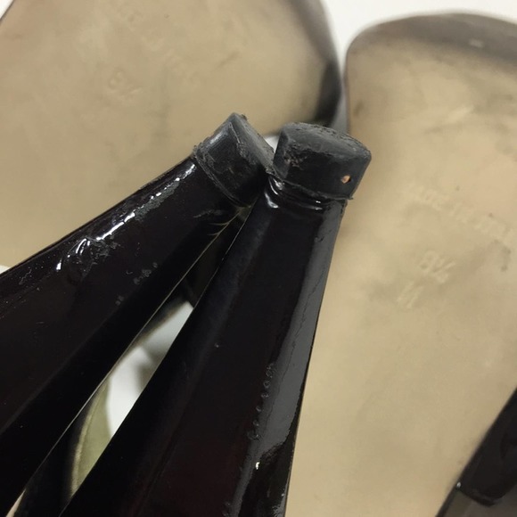 •Michael Kors brown patent shoes• size 8.5- GUC - Picture 4 of 7